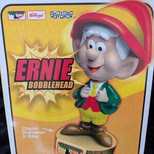 Ernie Keebler Elf Bobblehead with Crayon Sharpener Base